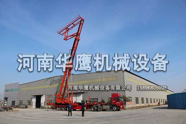 安徽的客戶定制舉升18.5米的高空重型升降平臺
